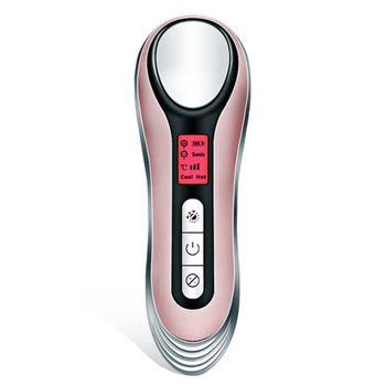 

Anion Sonic Hot Cold Face Massager Beauty Skin Care Vibration Anti-Aging Firming Anti-Wrinkle Spa Machine Rechargeable