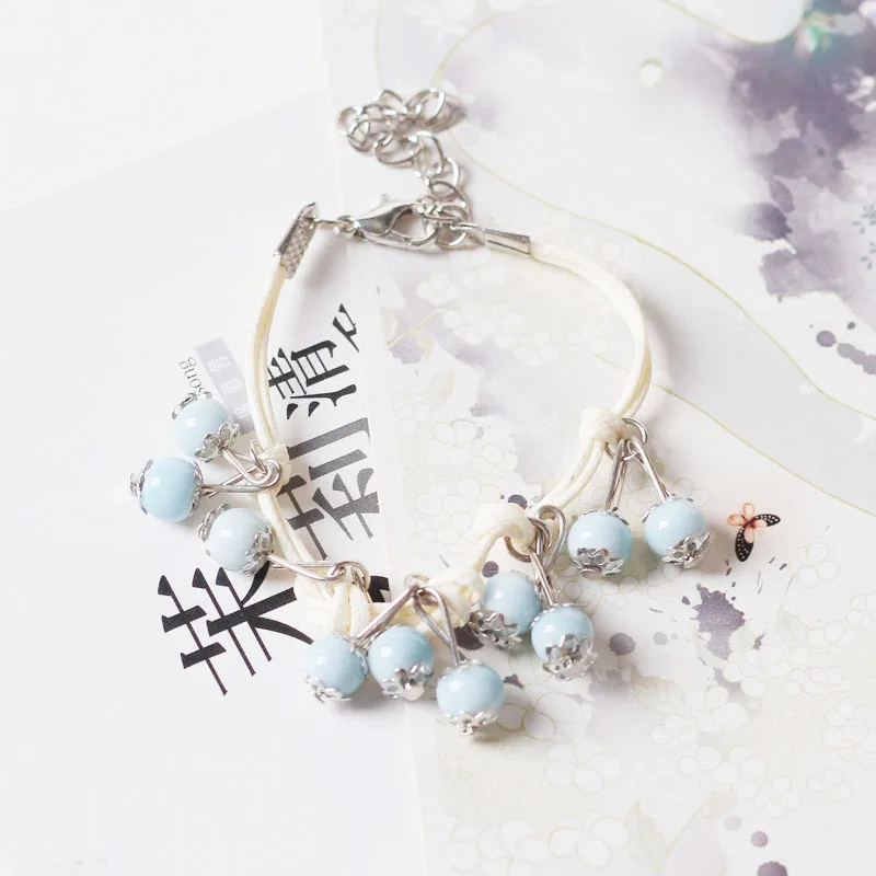 Pottery And Porcelain Bracelet Bohemian Style Simple Personality Ornaments Female Art Retro Sen Department Birthday Gift | Украшения и