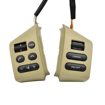 

Auto parts steering wheel control buttons Beige Buttons FOR Nissan LIVINA & FOR Nissan TIIDA & FOR SYLPHY
