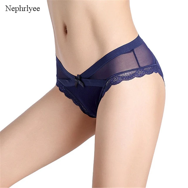 Sexy Mesh Panties for Woman Underwear Soft Breathable Lingerie Female Briefs  Panty Sexy Transparent Women's Underpants