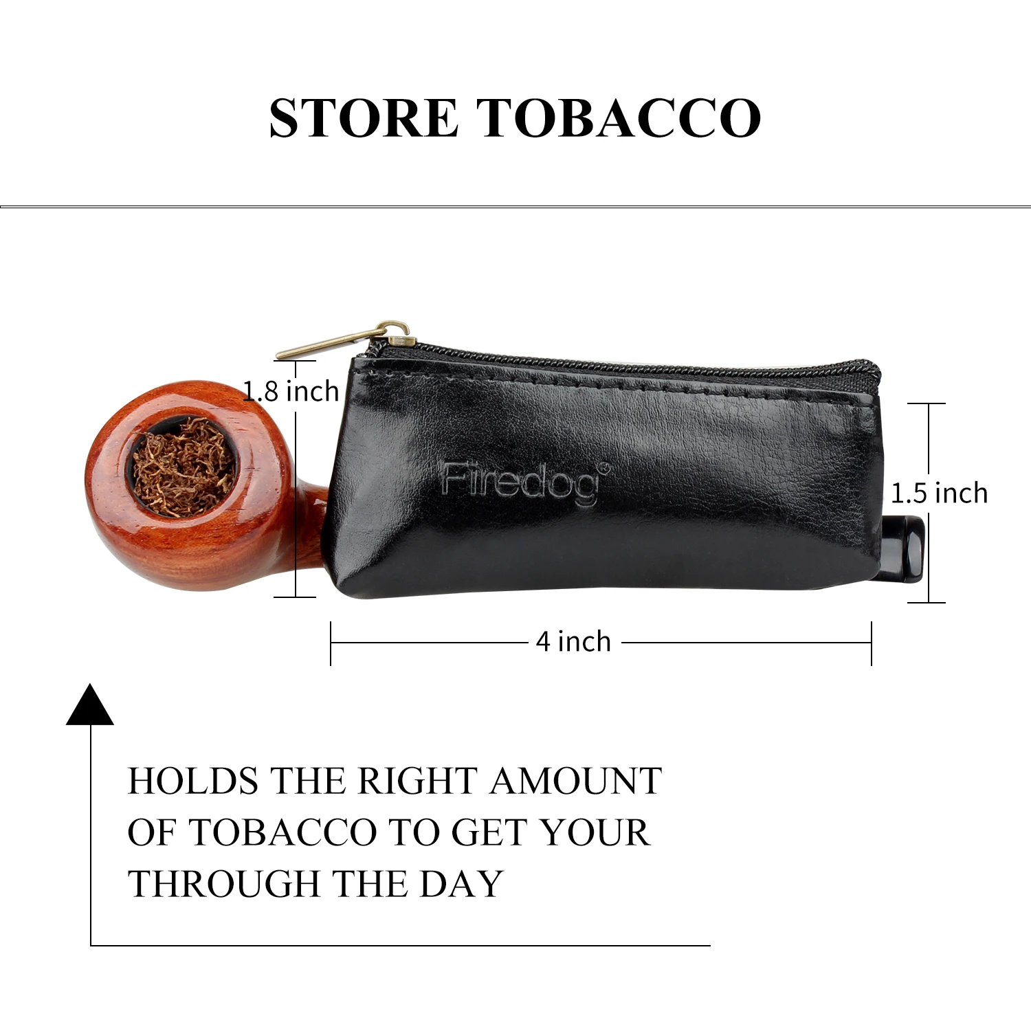 Чехол сумка для курительной трубки на молнии|pipe tobacco pouch|tobacco pouchportable smoking pipes |