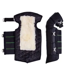 Шерстяной жакет мотоцикл с заплатами на коленях, полный мешок удлинение утолщенной электрический автомобиль теплый наколенник Велосипеды Чаппарахас зима