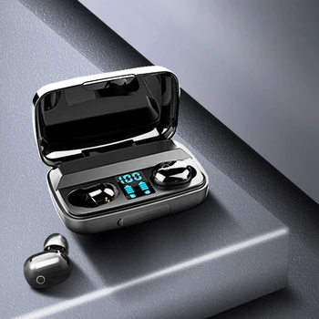 

G5 TWS Contact Control Earbuds Wireless Stereo Sound Earphones Bluetooth 5.0 Sports Headset for iPhone Xiaomi