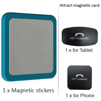 Настенное крепление для планшета, Магнитная подставка, принцип адсорбции магнита, удобство выбора и размещения, поддержка всех планшетов для iPad Pro Air - Цвет: blue A