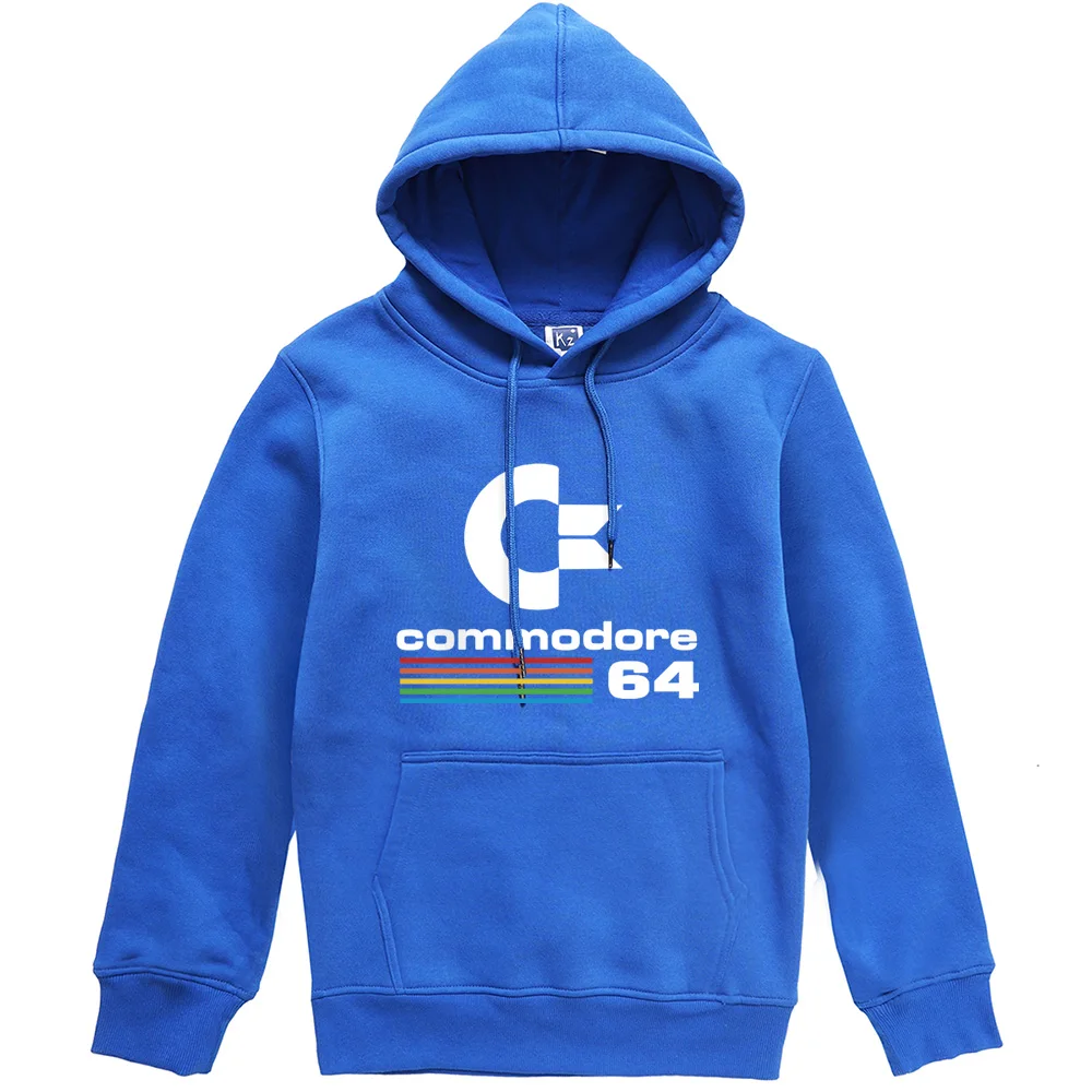 Commodore 64 Homme флисовая толстовка C64 SID Amiga Ретро 8-bit ультра Новинка Стиль печатных Мужской пуловер Новое поступление спортивной одежды - Цвет: blue 6