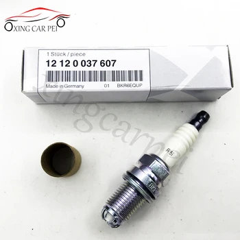 

4pcs BkR6EQUP 12120037607 Car Spark Plug For BMW E39 E46 M54 M62 E38 E65 E34 E36 E46 Z3 320 528 BKR6EQUP 3199 Auto Part