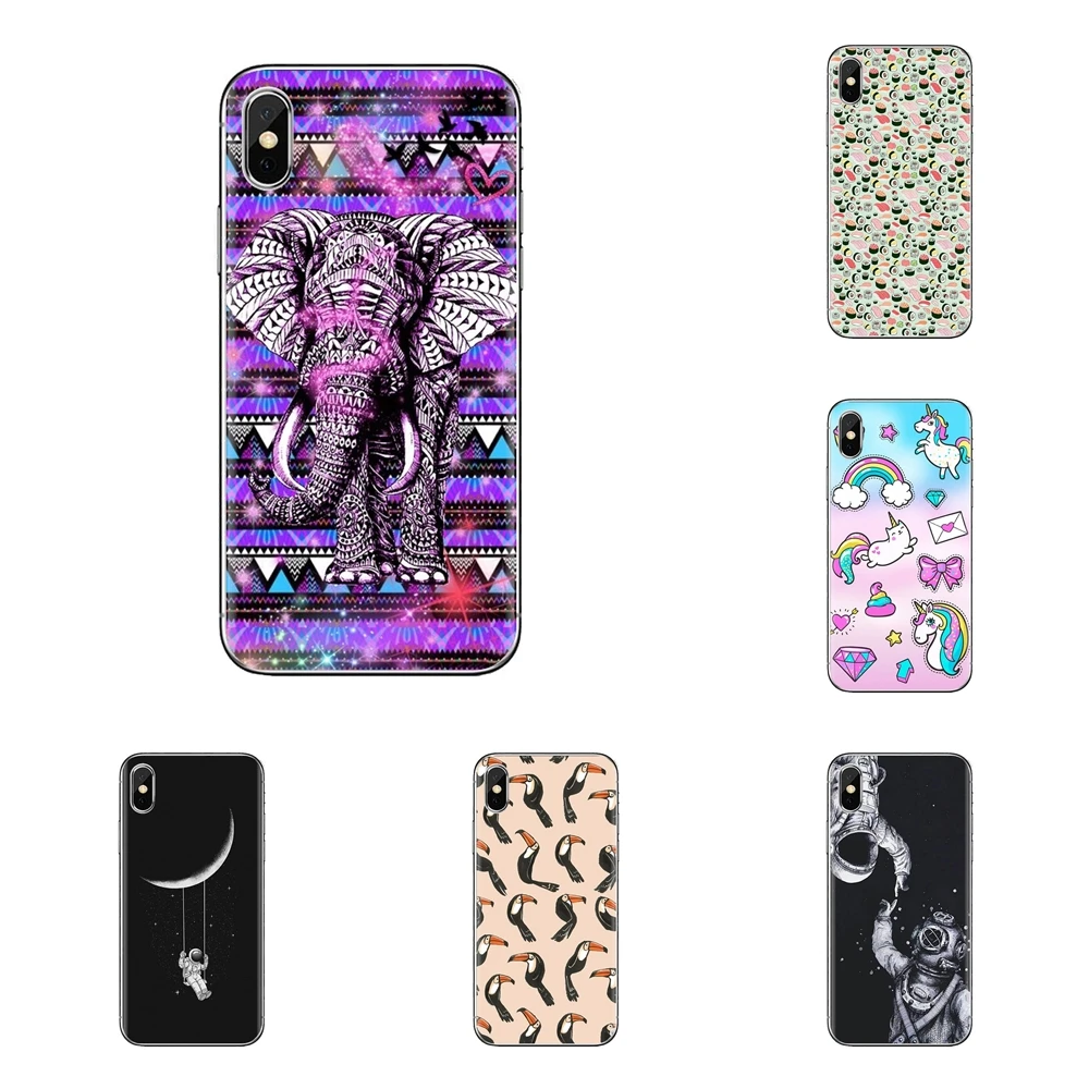 For Samsung Galaxy J1 J2 J3 J4 J5 J6 J7 J8 Plus 2018 Prime 2015 2016 2017 Silicone Shell Covers Space Moons Elephants Volleyball |