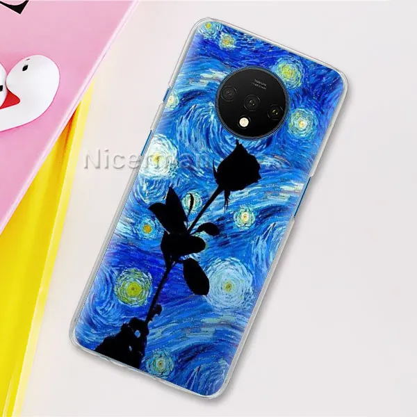 H13 Чехол для телефона Van Gogh starry night для Oneplus 7 7T Pro 7 7 Pro 5G 6 6T жесткий чехол - Цвет: H13