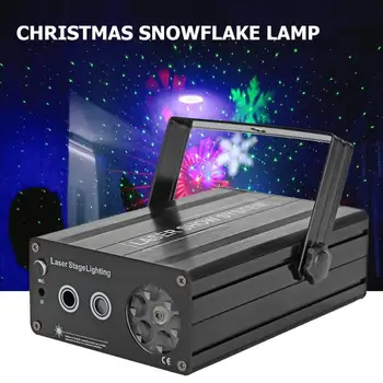 

Snowflake Stage Laser Lamp Disco Christmas Party Projector LED Light Decor