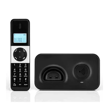 Digital Cordless Landline with LCD Display Caller ID Hands free Calls Conference Call 5 Handsets Connection for Office and Home