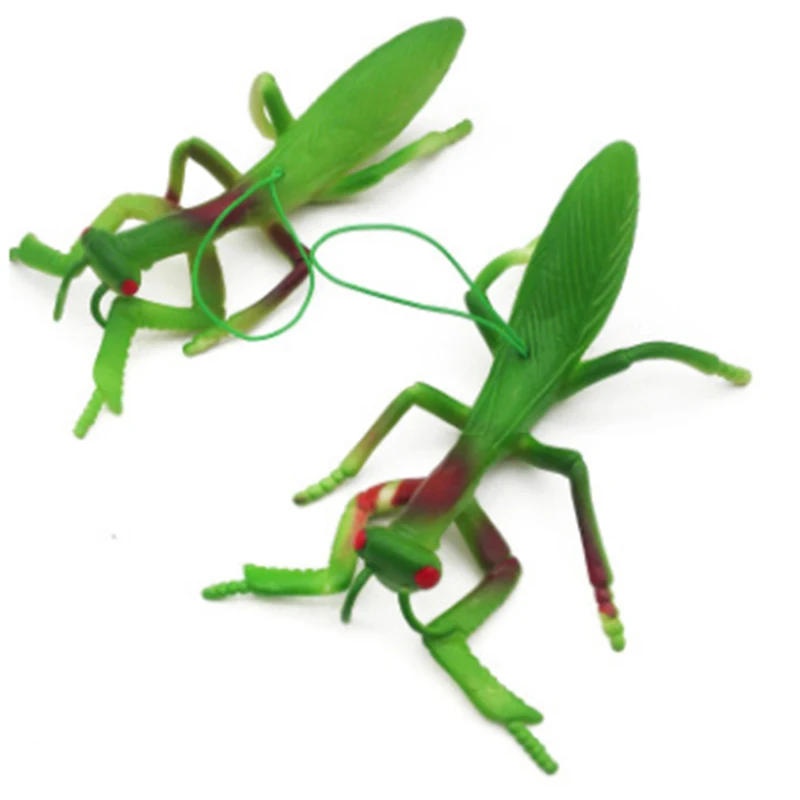 Simulação de Borracha Educação e Aprendizagem Crianças Animais Modelo Brinquedos Divertido Assustador Mantis Complicado Brincadeira Festa Favor Brinquedo 10 Pçs 11 High Quality Brinquedos e hobbies