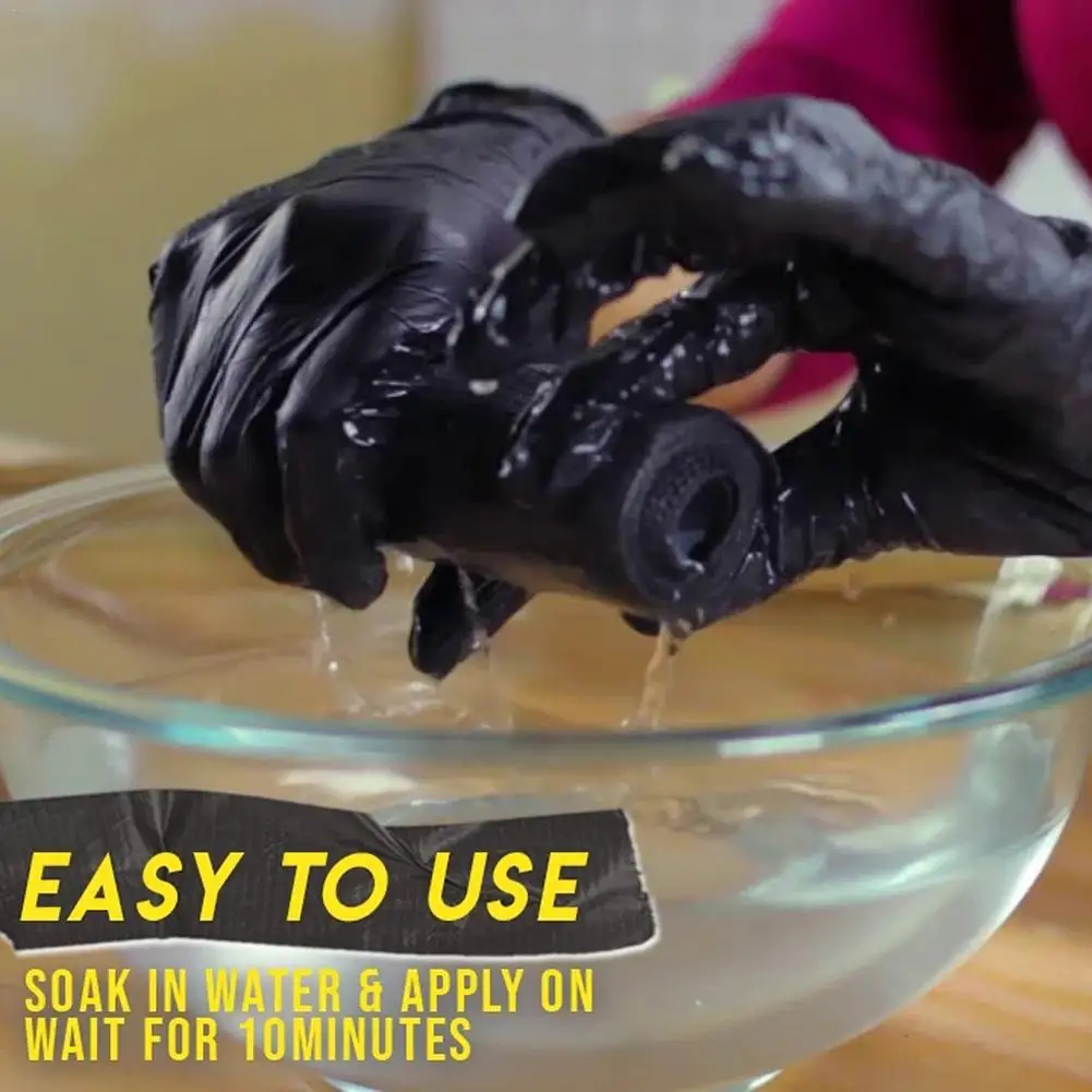 Домашний DIY Fix wrap Клейкая Лента герметик черный сильный клей бытовые инструменты для ремонта Горячая упаковка лента# THY