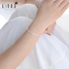 Hot Fashion Three Layer Thread Snake Chain Bracelet 925 Sterling Silver Simple Design Multilayer Line Bracelets Women Jewelry ► Photo 2/6