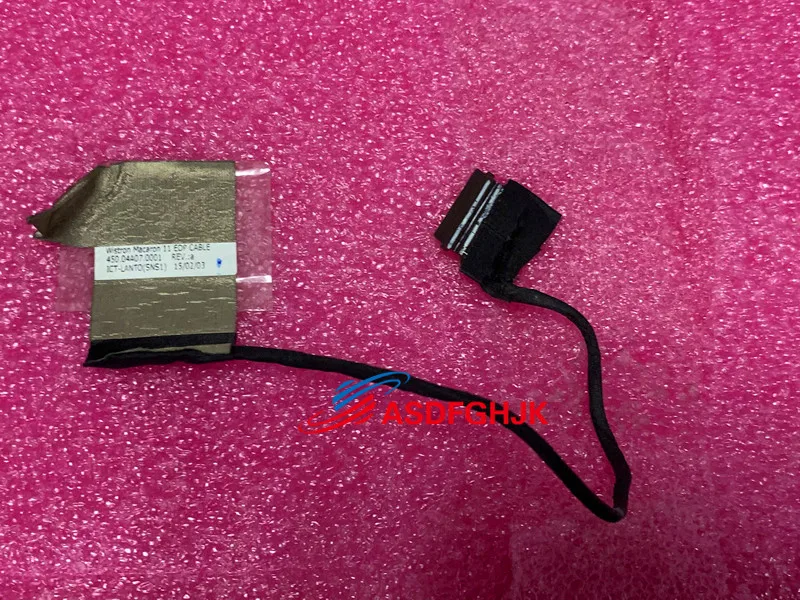 FOR HP Pavilion X360 11-k120ds LCD Video Cable 450.04a07.0001 WISTRON MACARON EDP CABLE Tested and working afbeelding