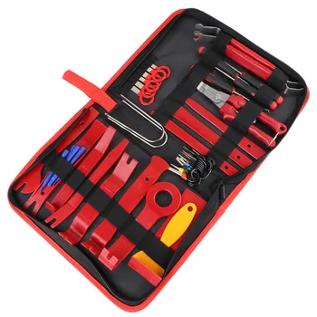 

1 Set of 49PCS Car Audio Disassembling Tool Multi-purpose Car Speaker Repair Tools Plastic Buckle Pliers Screw Driver Tool Kit P