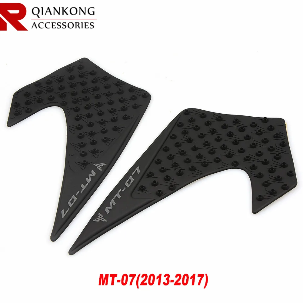 Мотоцикл Стикеры с черным танком и Стикеры газовый Топливный бак масла Pad Protector Наклейка для YAMAHA YZF-R1 YZF-R6 MT-03 MT-07 FZ8 FZ1 FZ6
