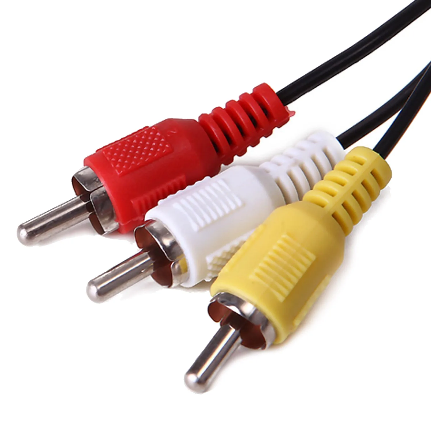1.8M TV RCA AV Audio Video Stereo Cord Cable for SNES Super Nintendo Nintend GC Video Game cube N64 N 64 Consoles Gadget