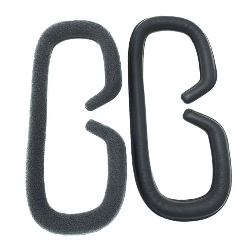 

Soft Foam Sponge Eye Protection Masks Cover Eye Mask Pad Replacement with Leather Cover for VR Headset Virtual Reality Glasses
