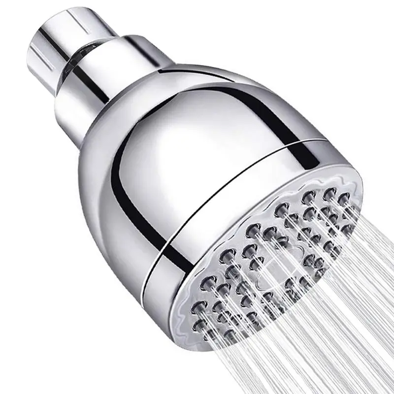 

High Pressure Shower Head Anti-leak Fixed Showerhead with Adjustable Swivel Ball