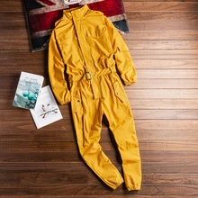 Европа и США худощавых мальчиков в стиле «хип-хоп» Детский комбинезон мужские свободные Повседневная одежда Мужская мода средства ухода за кожей стоп комбинезон для ног