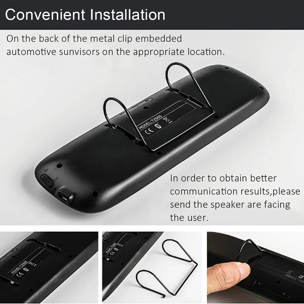 Bluetooth 3.0 Receiver Handsfree Car Kit8