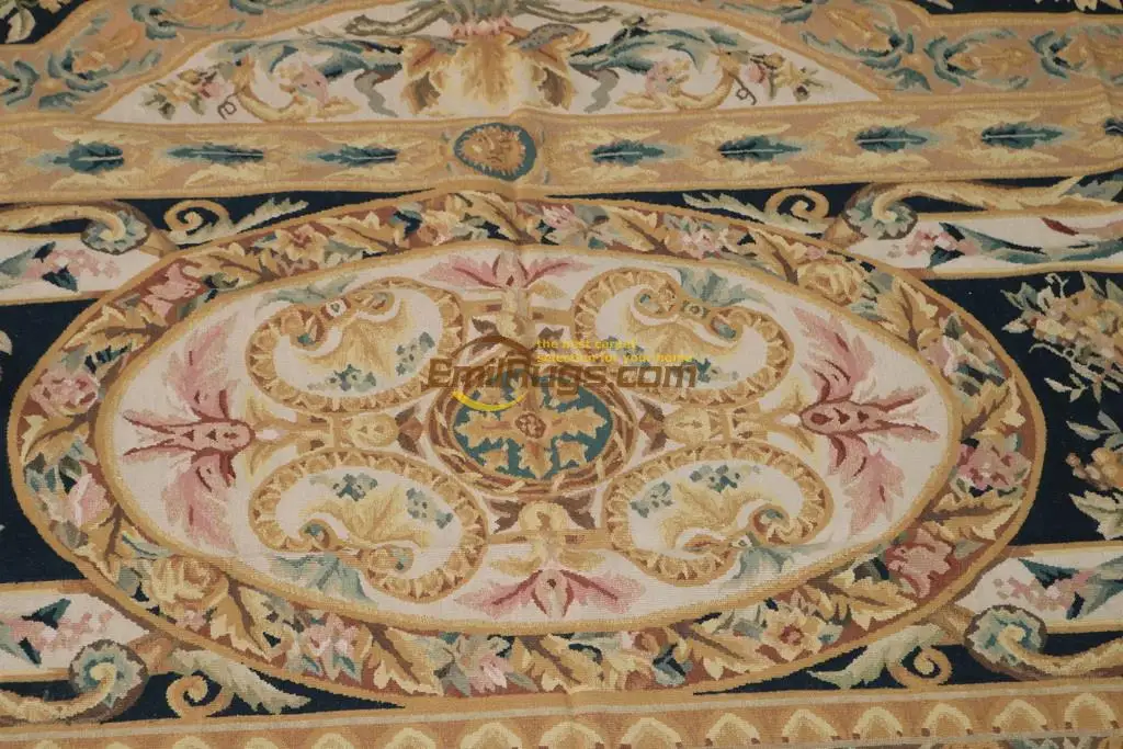 Французский ковры Обюссон RU 274 см X 366 см X 9 см X 12' YM02gc156aubyg6