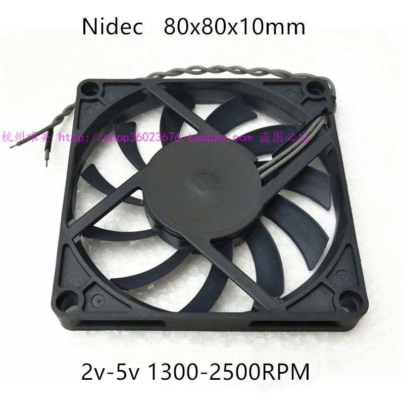 Подшипник жидкости Nedic 8010 80 мм USB Охлаждающий вентилятор 8 см 80*80*10 5 в 0 26 А очень