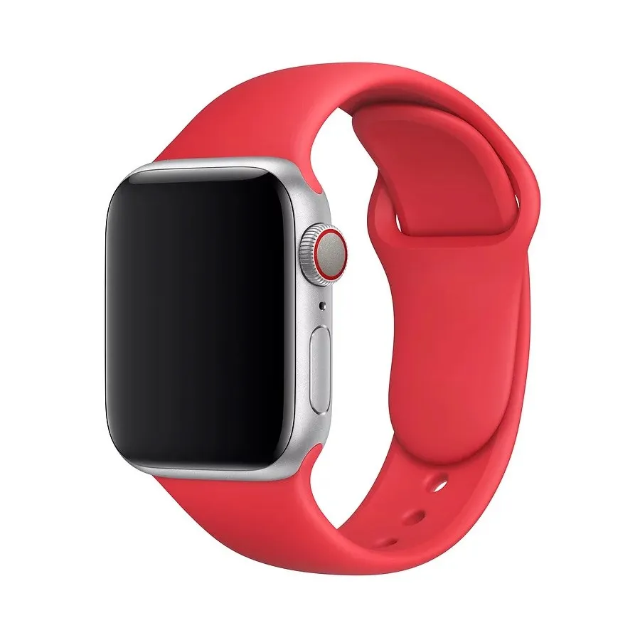 Ремешок для Apple watch 42mm Sport Band красный | Электроника