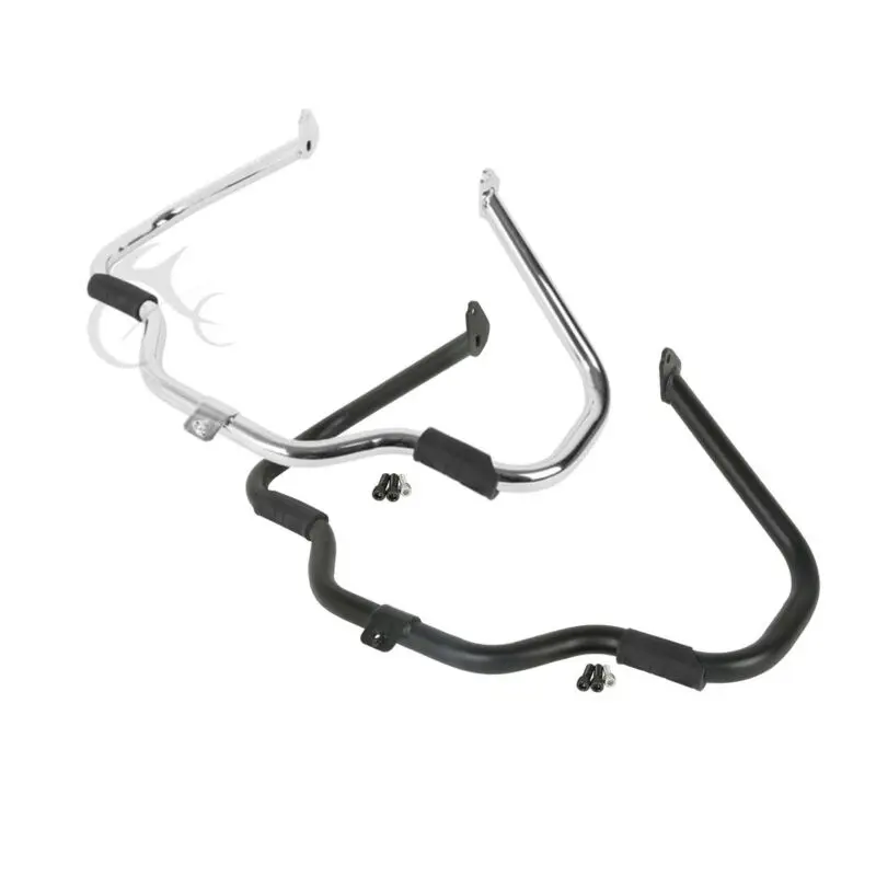 Мотоцикл усы защита двигателя Крушение Бар для Harley Touring модели Road King Street Electra Glide FLHT FLHX FLHR FLTR 1997-08