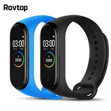 Rovtop M4 смарт-браслет 4 фитнес-трекер часы спортивный браслет сердечный ритм кровяное давление монитор смарт-ленты здоровье браслет