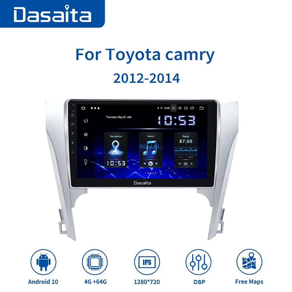 Dasaita autoradio 10 2 android 10 navigation gps 1 din lecteur
