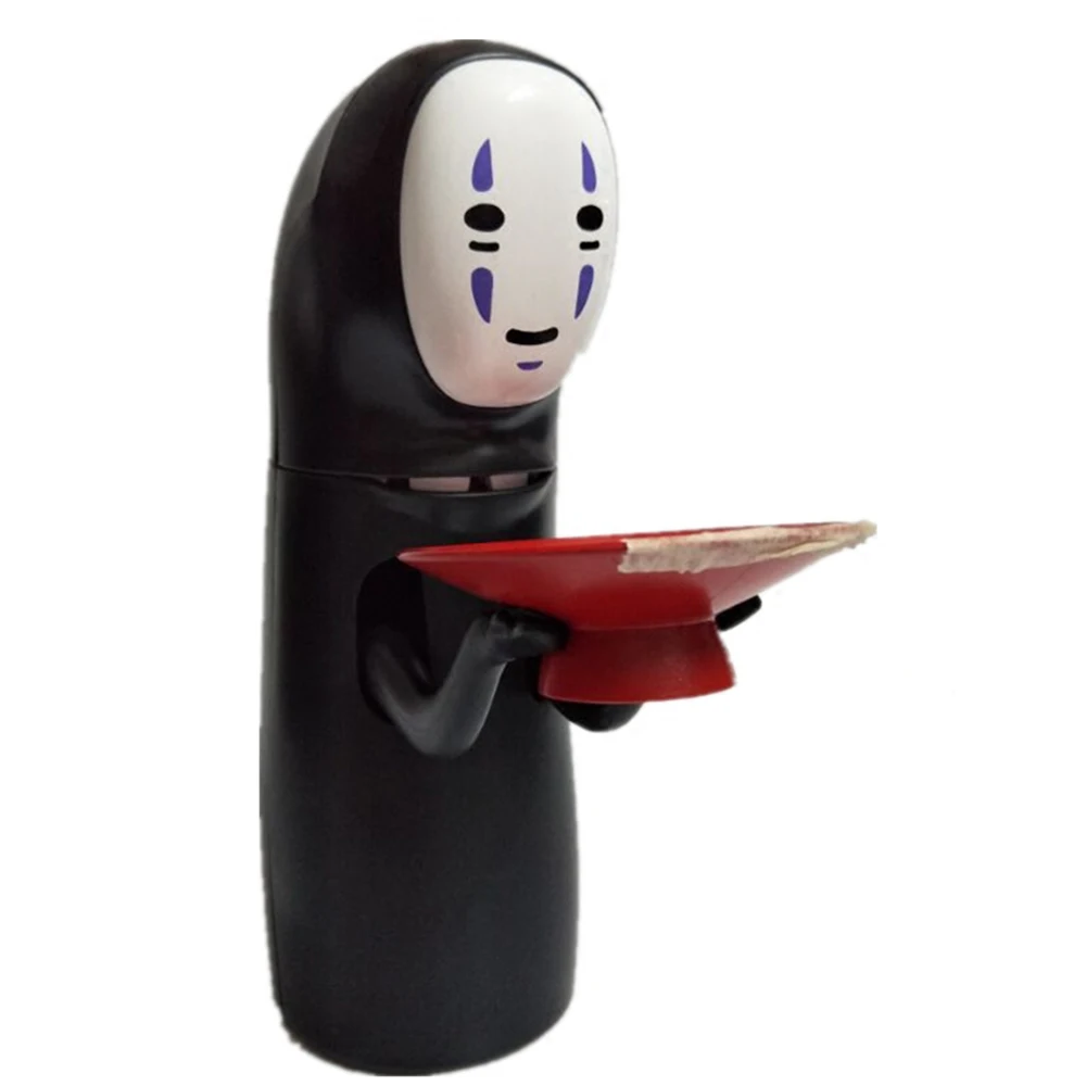 No Face Man Bank электрическая японская безликая фигурка Коллекционная модель кукла подарок детская игрушка