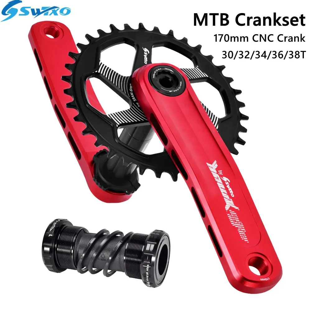 Коронка велосипедная SWTXO CNC MTB 170 мм для SHIMANO SRAM XX1 XO1 | Спорт и развлечения