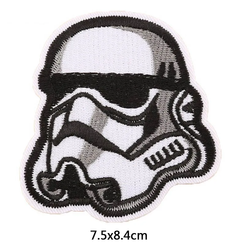 PE2567CT Звездные войны, нашивка, железная наклейка, ткань, Parches Ropa Termoadhesivos, модная, крутая, ПРИШИТАЯ, аппликация, отверстие, ручная работа, полосы на джинсах - Цвет: PE2567CT