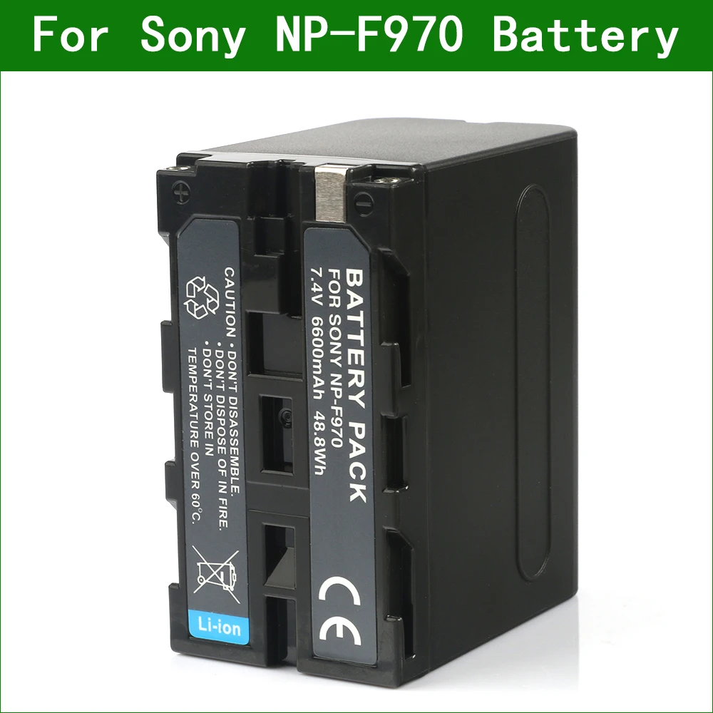 NP F970 батарея для цифровой камеры и быстрое Зарядное устройство Sony GV D200 D800 HDR FX1 FX1000