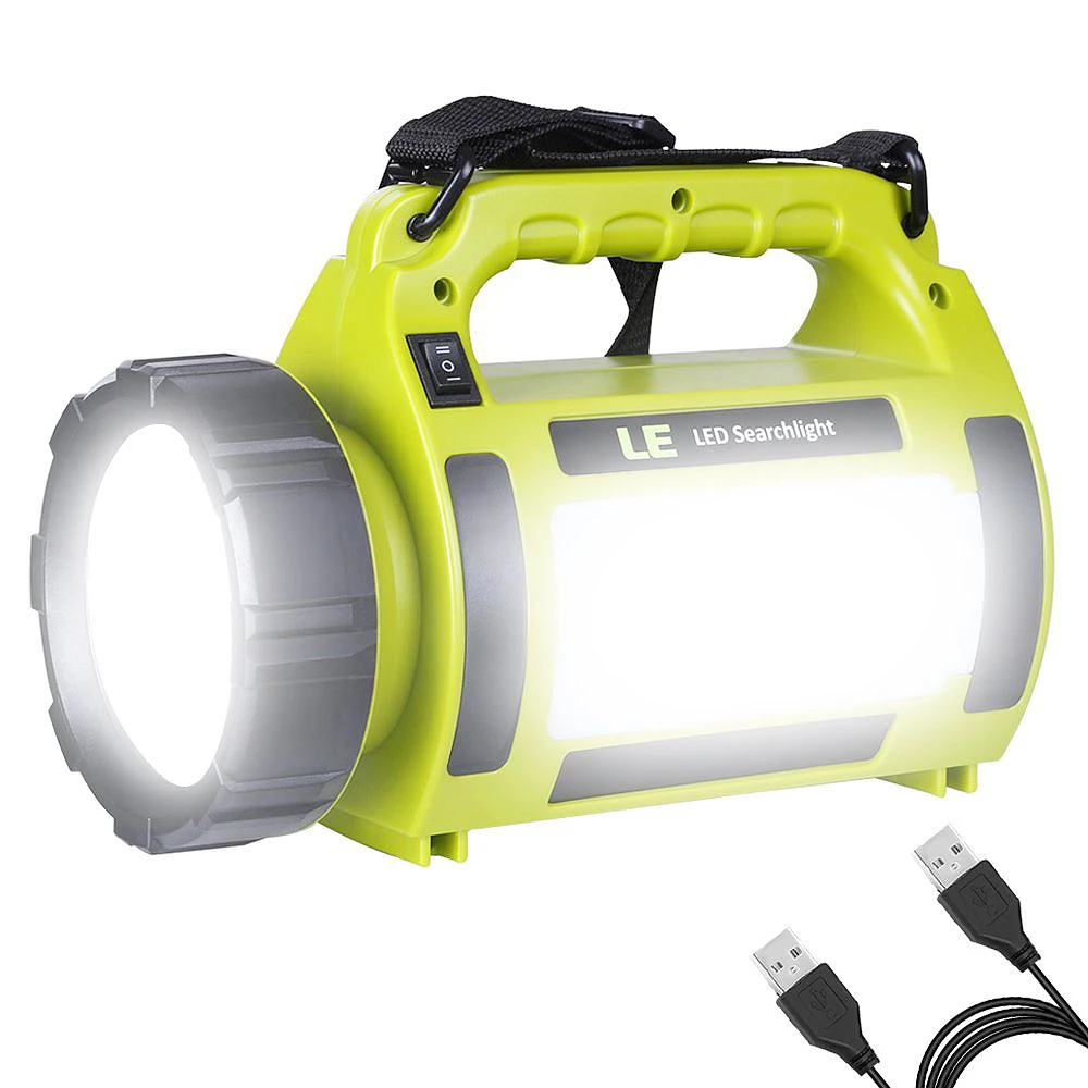 

Rechargeable Camping Lantern CREE LED Torch Outdoor Searchlight Water Resistant Work Light for Hiking Fishing Emergency Lantern