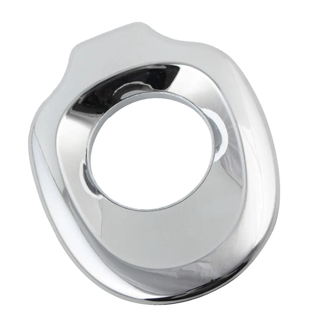 Motorcycle Ignition Key Accent Cap Lock Cover, Chrome Switch Trim Grommet Compatible for Honda Goldwing GL 1800 01-05