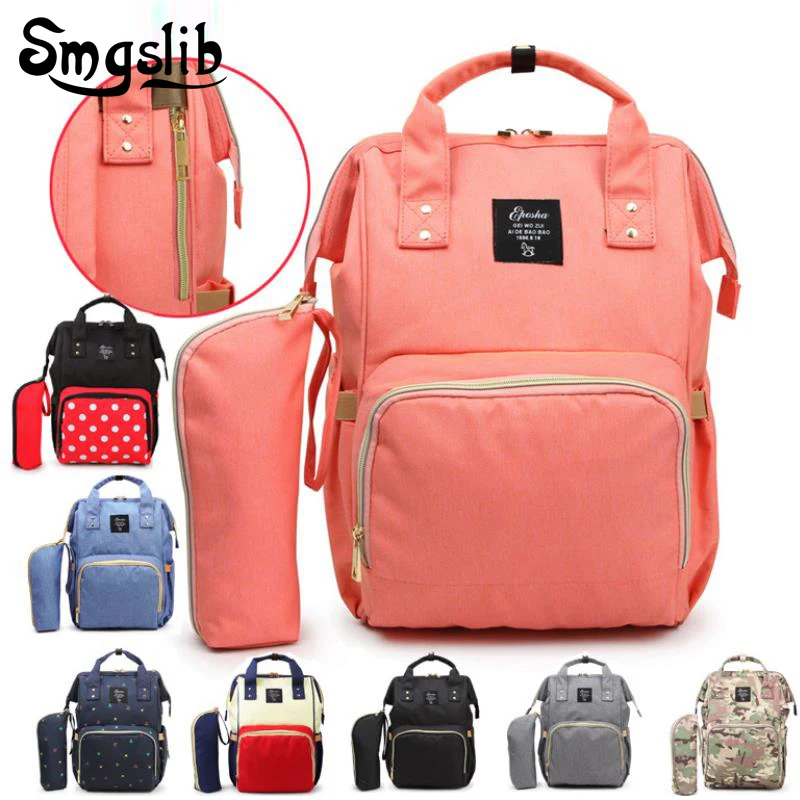 

Diaper bag backpack mommy handbag Maternity fashion large graphics nappy bag and warm bottle bag Travel Baby Care wetbag