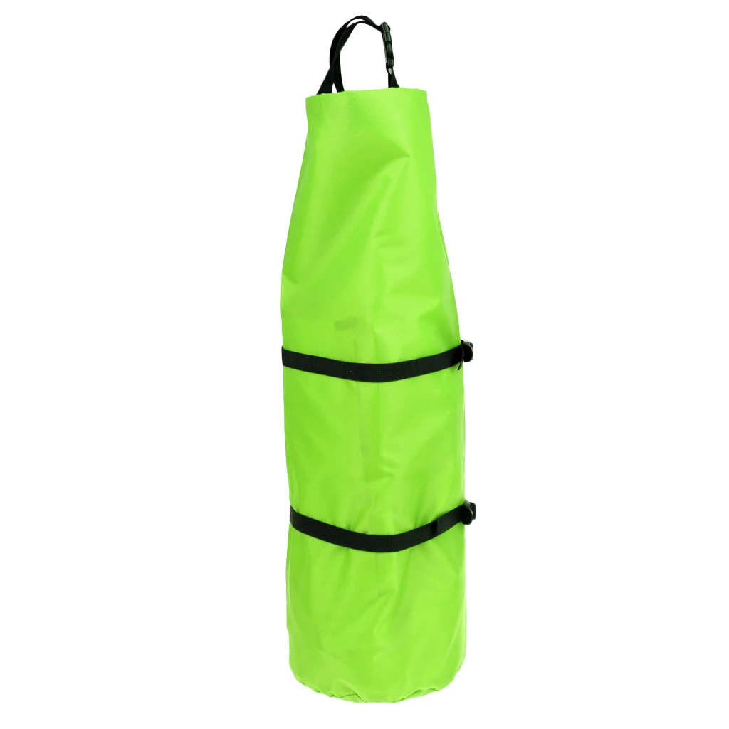 Уличная спортивная Ультралегкая походная альпинистская палатка компрессионная сумка вещевой мешок - Цвет: Зеленый