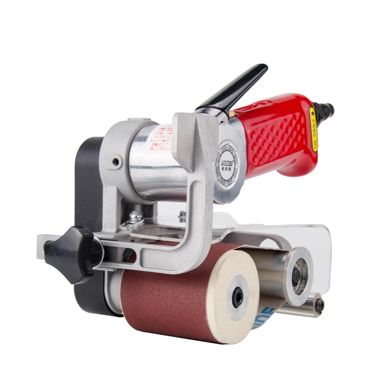 

Small Pneumatic Wire Drawing Machine Sand Belt Machine Metal Stainless Steel Polishing Machine Sand Paper Machine LK