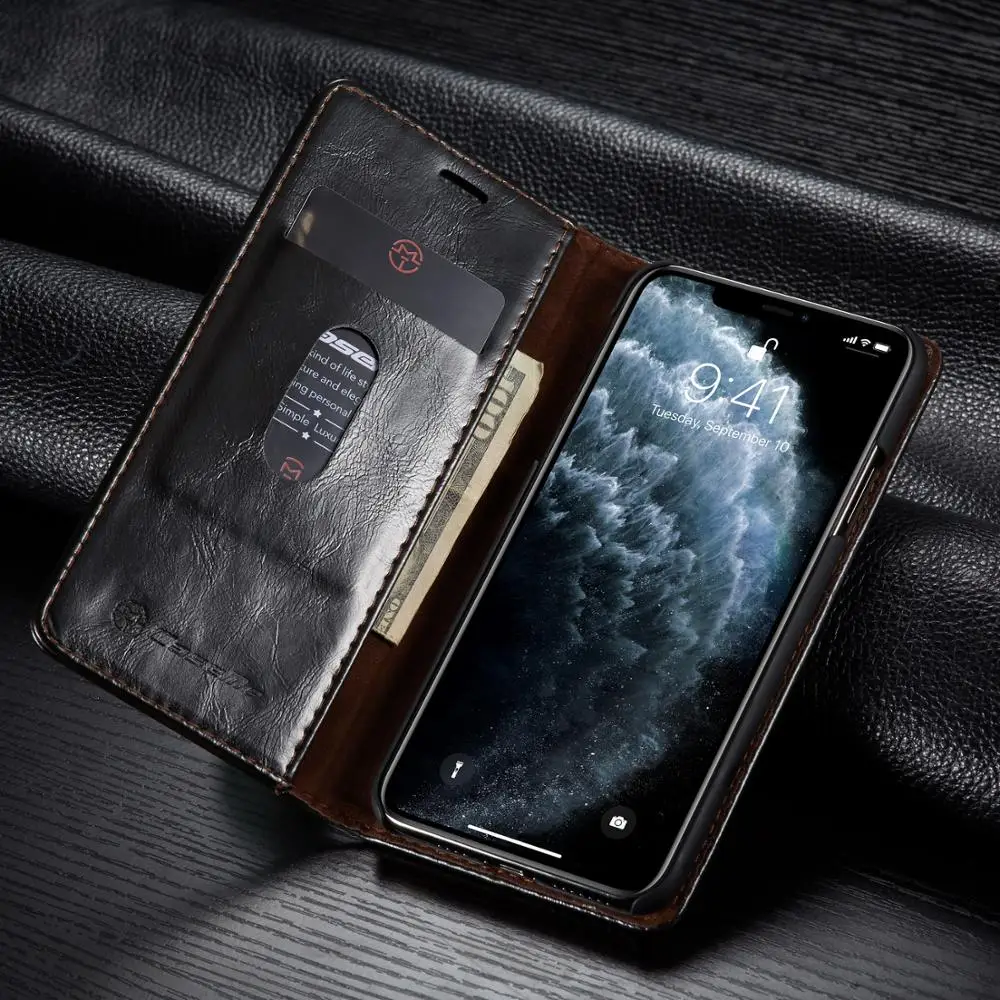 Флип кожаный чехол для iPhone 11 Pro Max чехол s роскошный Магнитный винтажный Чехол для iPhone 5 5S 6 7 8 Plus XS чехол для Max XR Fundas