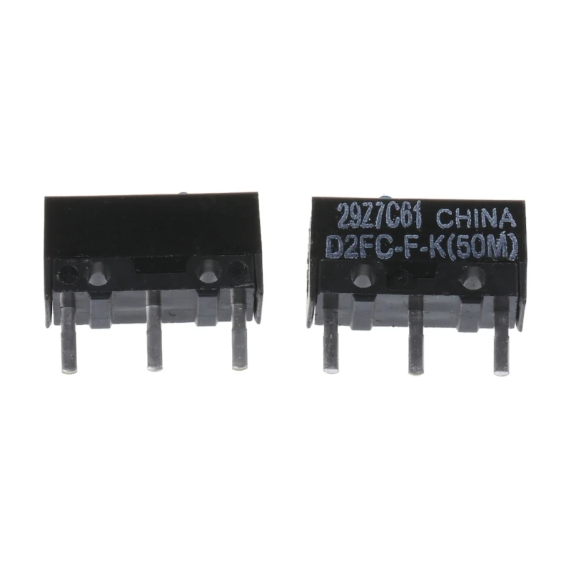 2Pcs 오리지널 오므론 D2FC-F-K (50m) 블루 닷 마우스 마이크로 스위치
