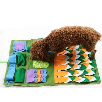 

Dog Toy Snuffle Mat Training for Nose Sniffing Pad Fun Pet Smell Blanket Cushion Dog Trainings dropshipping wholesale 2020 #8745