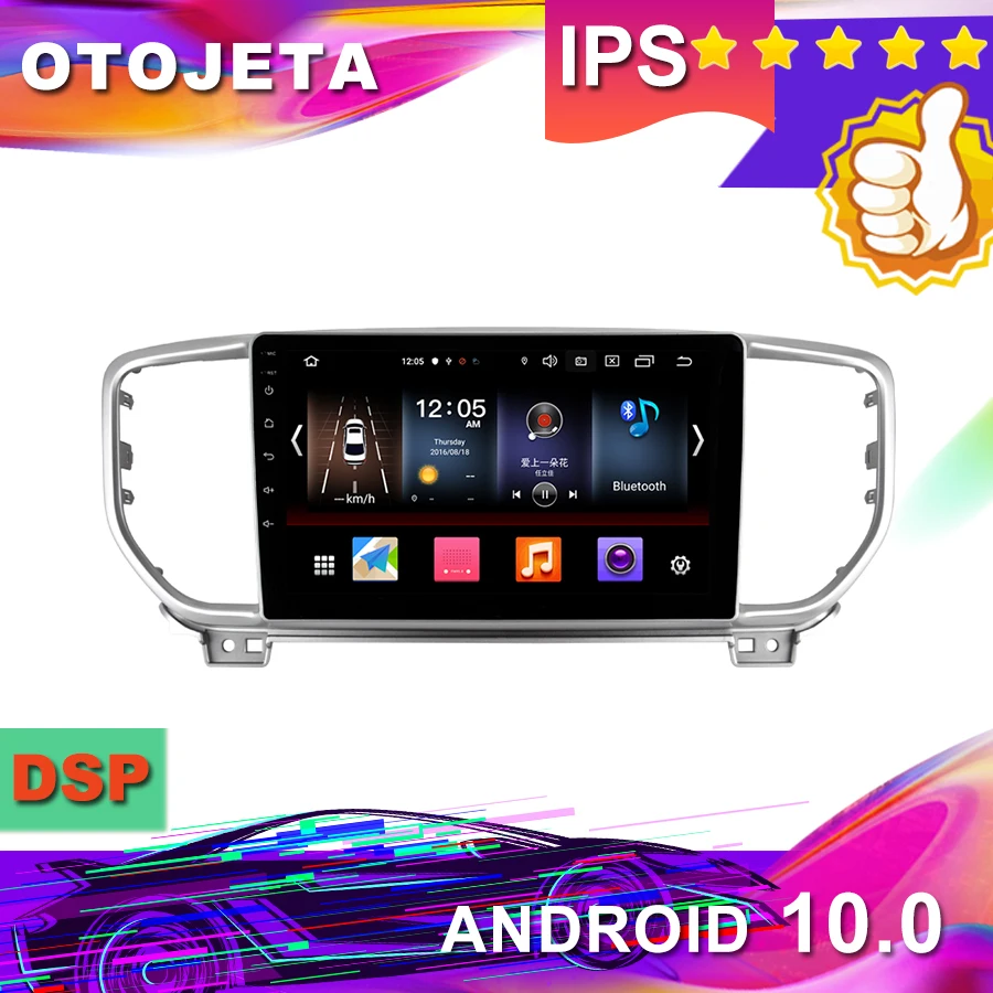 Новое поступление 9 дюймов Android 10 0 Автомобильный GPS для KIA SPORTAGE KX5 2019 автомобильное