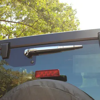 

For Jeep Wrangler JK 2007-2017 Wiper Arm Cover Trim Mouldings Cover New