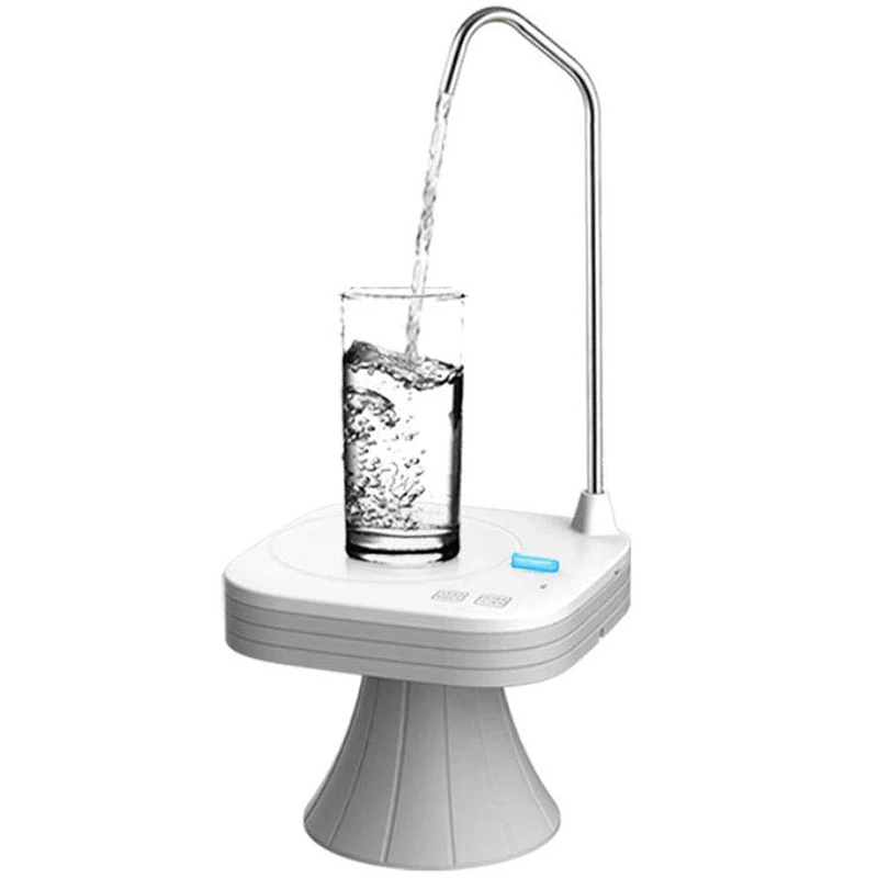 

Water Jug Dispenser Pump,Automatic Electric Drinking Water Dispenser Pump with Removable Tray for 1-5 Gallon Bottle,BPA-Free & H