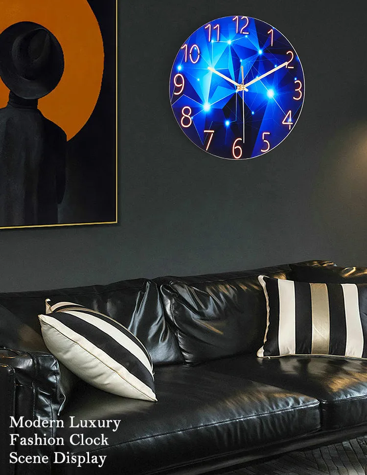 relógio de parede mudo relógio de parede design moderno