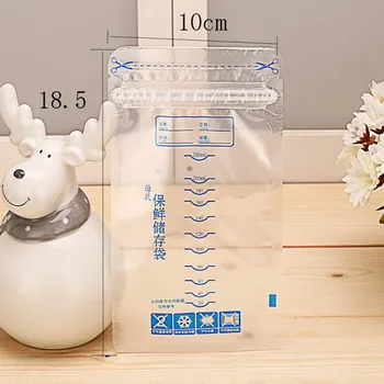 

30 pcs 250ml convenient Milk One-time Storage Food and Breast Freezer Practical Safe Baby Kids