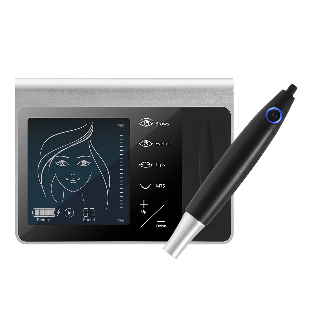 

charme princesse Professional Permanent Tattoo Machine Semi Makeup Tattoo Pen Digital Screen Eyebrow Tattoo Digital Machine