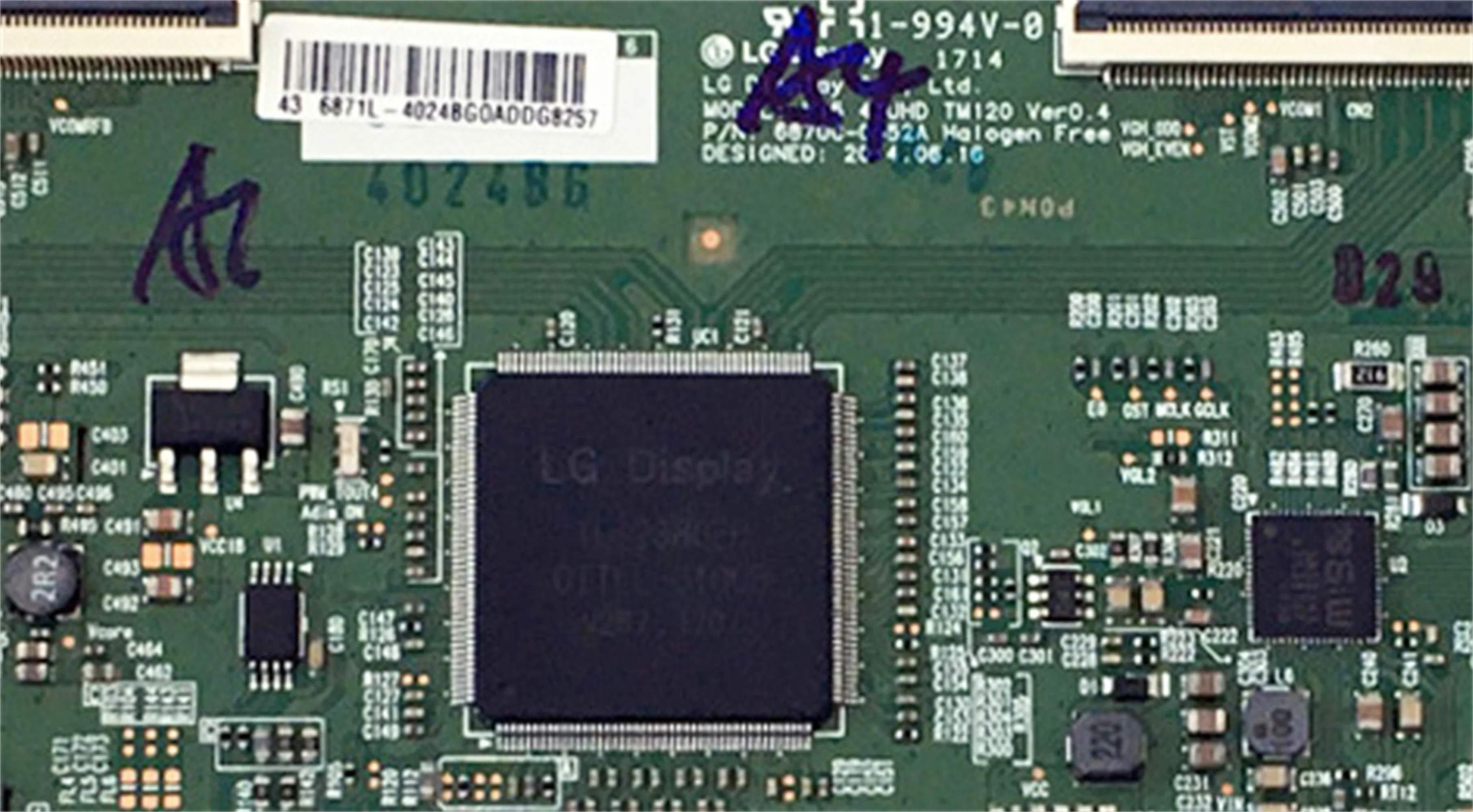 Equipamentos para o Negócio Placa de tv Cartão de Exibição Board Placa lg 6870c 0552a 6870c-0552a t Con - Image 6